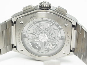 ZENITH Defy El Primero 21 Titanium 95.9000.9004/78.M9000 Genuine goods Mens 184800968 hannari-shop