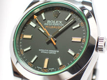 ROLEX Milgauss green glass 116400GV 2019  Genuine goods Mens 184887106 hannari-shop