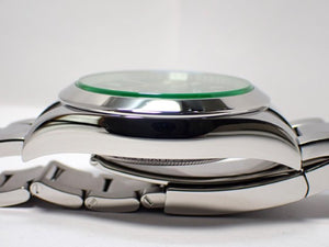 ROLEX Milgauss green glass 116400GV 2019  Genuine goods Mens 184887106 hannari-shop