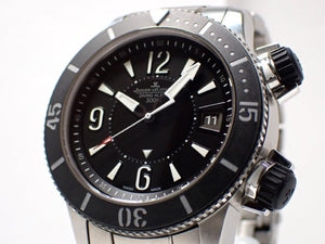 JAEGER LECOULTRE Master Compressor Diving Alarm Navy Seals Q183T470 1500 Lot Limited '09  Genuine goods Mens 184907012 hannari-shop