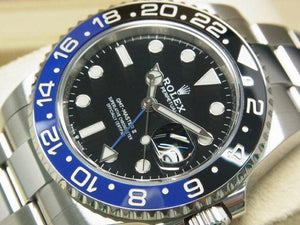 ROLEX GMT MasterII blue black bezel 126710BLNR Oyster Bracelet '21 purchased Mens 184908993 hannari-shop
