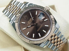 ROLEX Datejust 41 SS x Everose Gold combination Chocolate 126331 Mens 184932311 hannari-shop