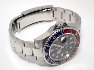 ROLEX GMT MasterII red blue bezel Oyster Bracelet 126710BLRO '21 Mens 184990487 hannari-shop