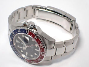 ROLEX GMT MasterII red blue bezel Oyster Bracelet 126710BLRO '21 Mens 184990487 hannari-shop