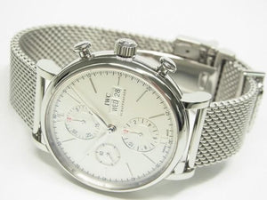 IWC Portofino Chronograph silver Bracelet Specification IW391009 Mens 185203446 hannari-shop