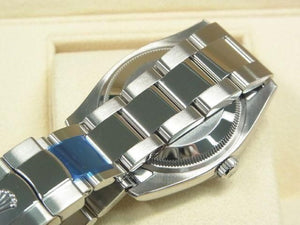 ROLEX Oyster PERPETUAL date black 115200 Mens 185235244 hannari-shop