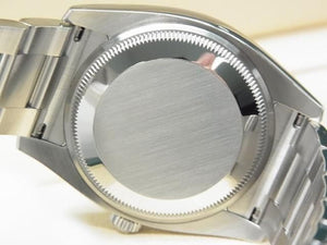 ROLEX Oyster PERPETUAL date black 115200 Mens 185235244 hannari-shop