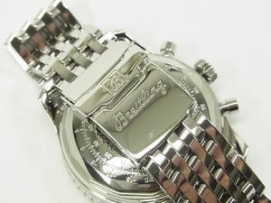 BREITLING Old Navitimer black Dial Bracelet Specification Ref.A142B02NP Genuine goods Mens 185246378 hannari-shop