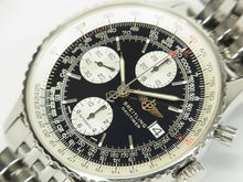 BREITLING Old Navitimer black Dial Bracelet Specification Ref.A142B02NP Genuine goods Mens 185246378 hannari-shop