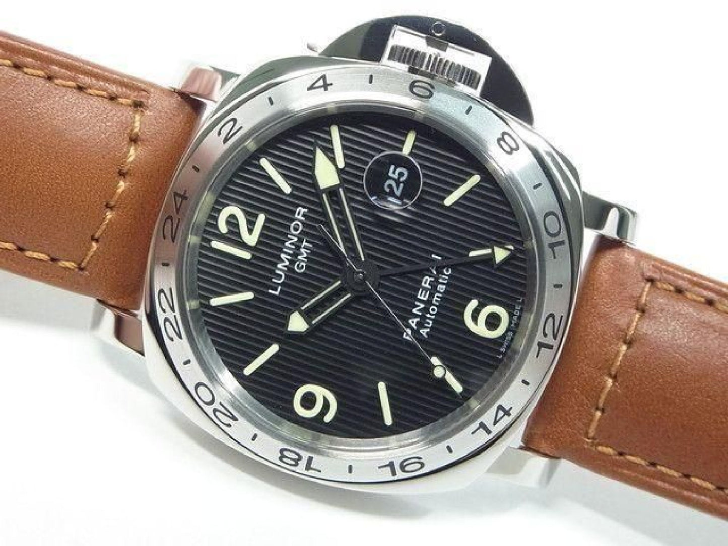PANERAI Luminor GMT Flinque Medallion 44 MM PAM00029 M-serie Heren 185272027 hannari-shop