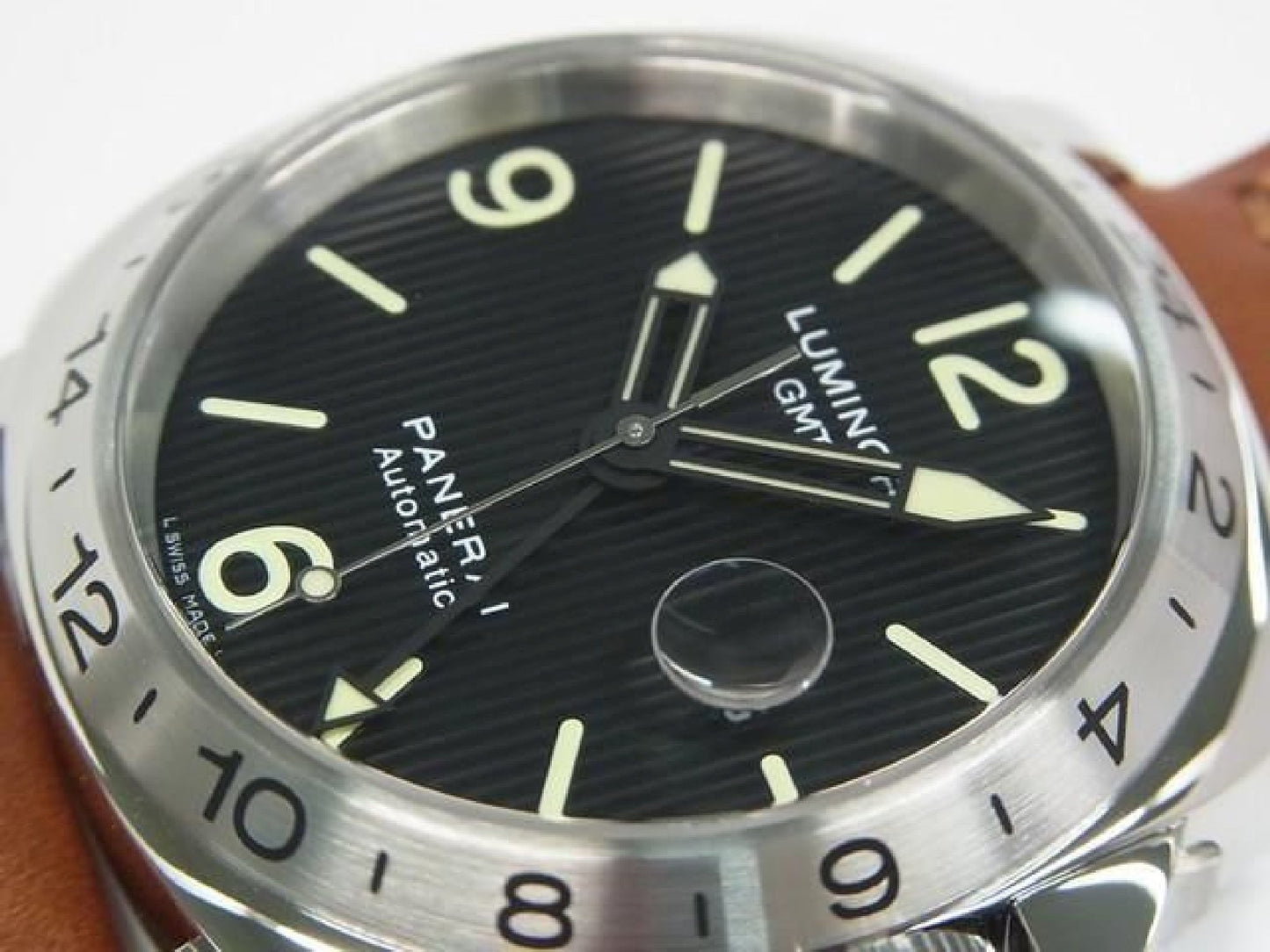 PANERAI Luminor GMT Flinque Medallion 44 MM PAM00029 M-serie Heren 185272027 hannari-shop