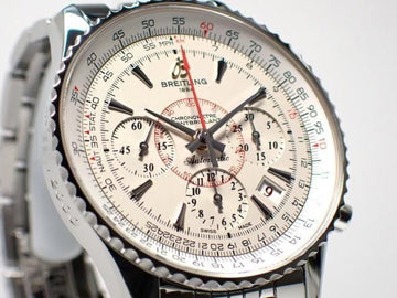 BREITLING Montbrillant01 limited Bracelet Specification 2000 Lot Limited '12  Genuine goods Mens 185412181 hannari-shop