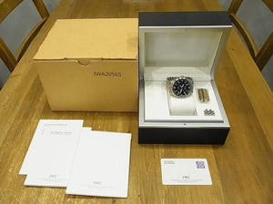 IWC mark16 black SS Bracelet Ref.IW325504 Mens 185735896 hannari-shop