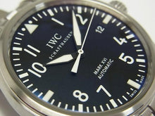 IWC mark16 black SS Bracelet Ref.IW325504 Mens 185735896 hannari-shop