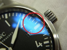 IWC mark16 black SS Bracelet Ref.IW325504 Mens 185735896 hannari-shop
