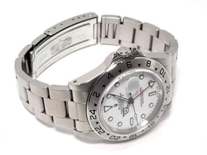 ROLEX EXPLORERII white single buckle Ref.16570 S series Mens 185780961 hannari-shop