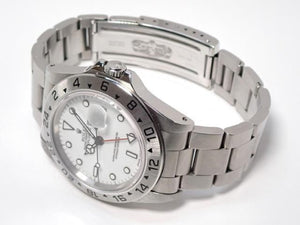 ROLEX EXPLORERII white single buckle Ref.16570 S series Mens 185780961 hannari-shop