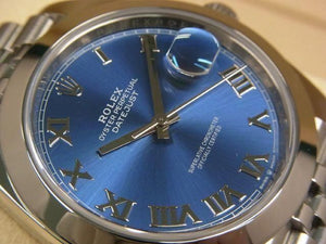 ROLEX Datejust 41 blue Roman 126300 Jubilee Bracelet Mens 185822843 hannari-shop