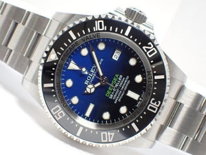 ROLEX Sea-Dweller Deepsea D blue Dial 126660 Genuine goods Mens 185822978 hannari-shop