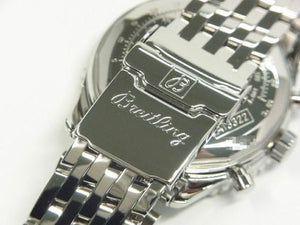 BREITLING Old Navitimer black x silver A142B02NP Mens 185849724 hannari-shop