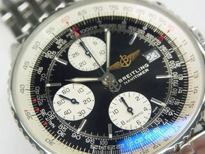 BREITLING Old Navitimer black x silver A142B02NP Mens 185849724 hannari-shop