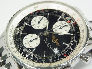BREITLING Old Navitimer black x silver A142B02NP Mens 185849724 hannari-shop