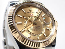 ROLEX Sky-Dweller 18KYG combination champagne Ref.326933 Mens 185883698 hannari-shop