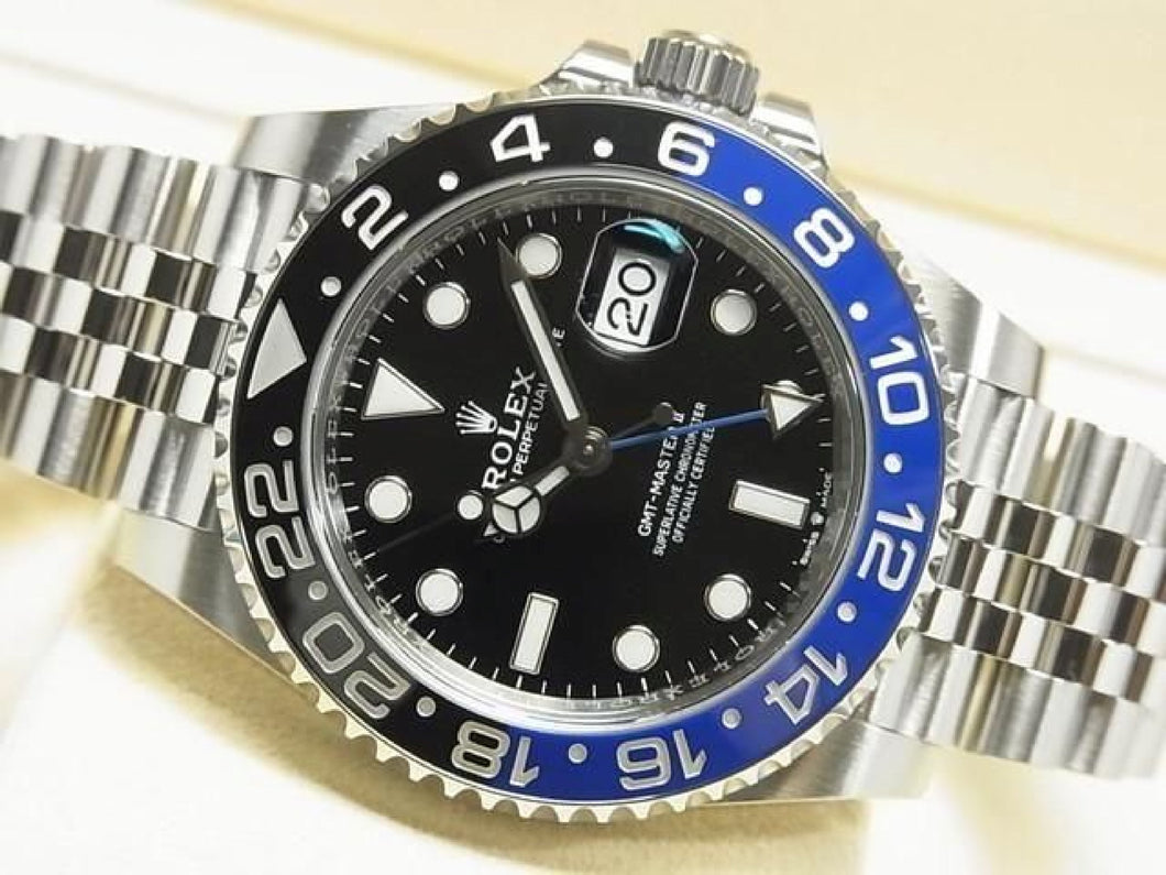 ROLEX GMT MasterII blue black bezel 126710BLNR Jubilee Bracelet '20 Mens 185936595 hannari-shop