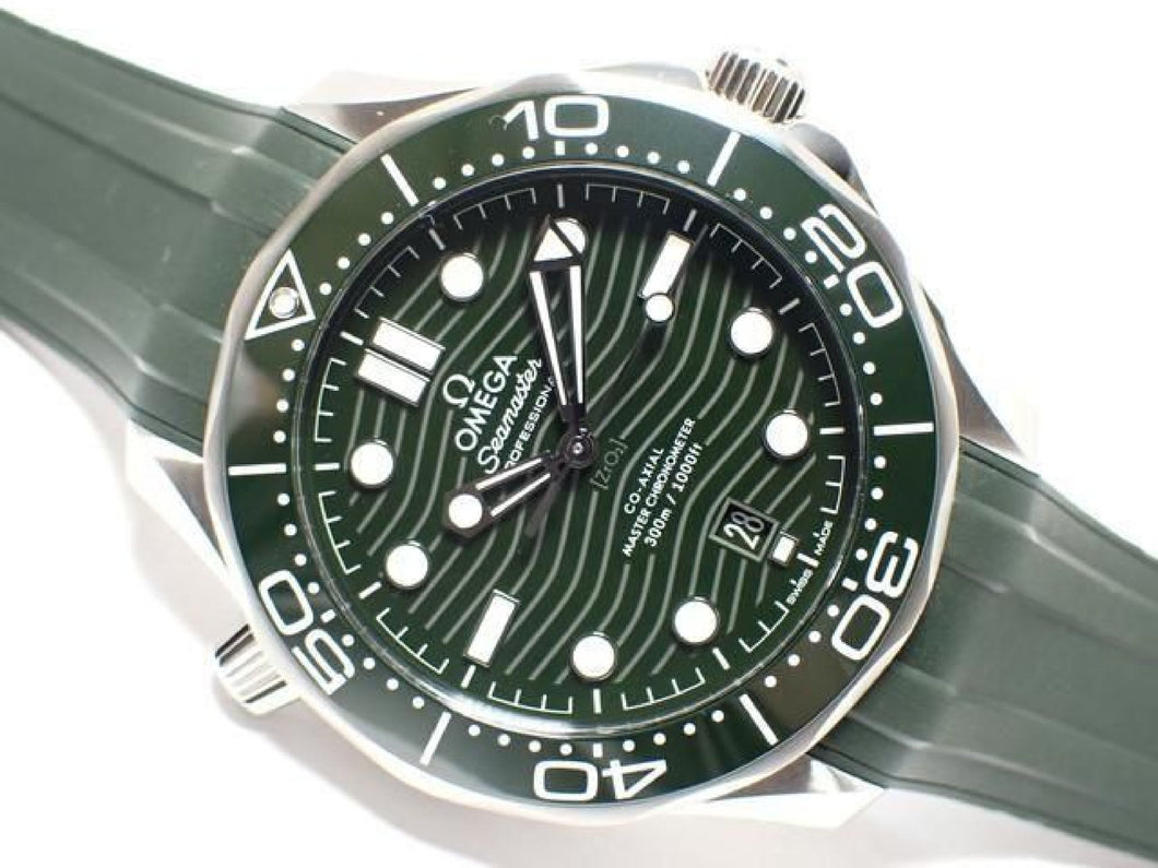 OMEGA SEA MASTER Divers300M Master Chrono meter green 210.32.42.20.10.001 Mens 185938532 hannari-shop