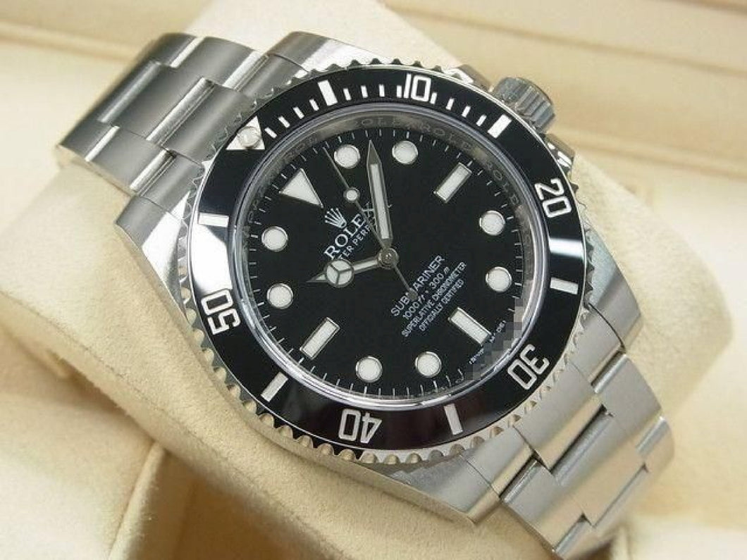 ROLEX Submariner No-Date 114060 '17 purchased Genuine goods Mens 186055824 hannari-shop