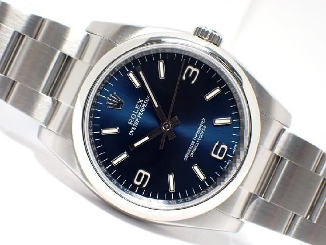 ROLEX Oyster PERPETUAL36 blue369 random Ref.116000 Mens 186161202 hannari-shop
