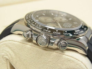 ROLEX Daytona 18KWG bright black x steel 126519LN '24 purchased Mens 186193466 hannari-shop