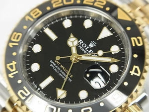 ROLEX GMT MasterII SS xYG 126713GRNR '24 Mens 186193620 hannari-shop
