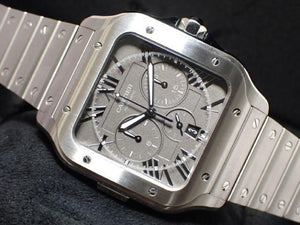 CARTIER Santos de  Mat gray Dial  Lot Limited22 0 Lots '24 Womens 186193979 hannari-shop