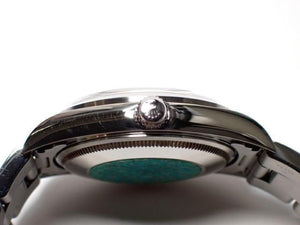 ROLEX Air-King blue3 6 9 Dial 14000M P series '01  Genuine goods Mens 186202487 hannari-shop