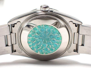 ROLEX Air-King blue3 6 9 Dial 14000M P series '01  Genuine goods Mens 186202487 hannari-shop