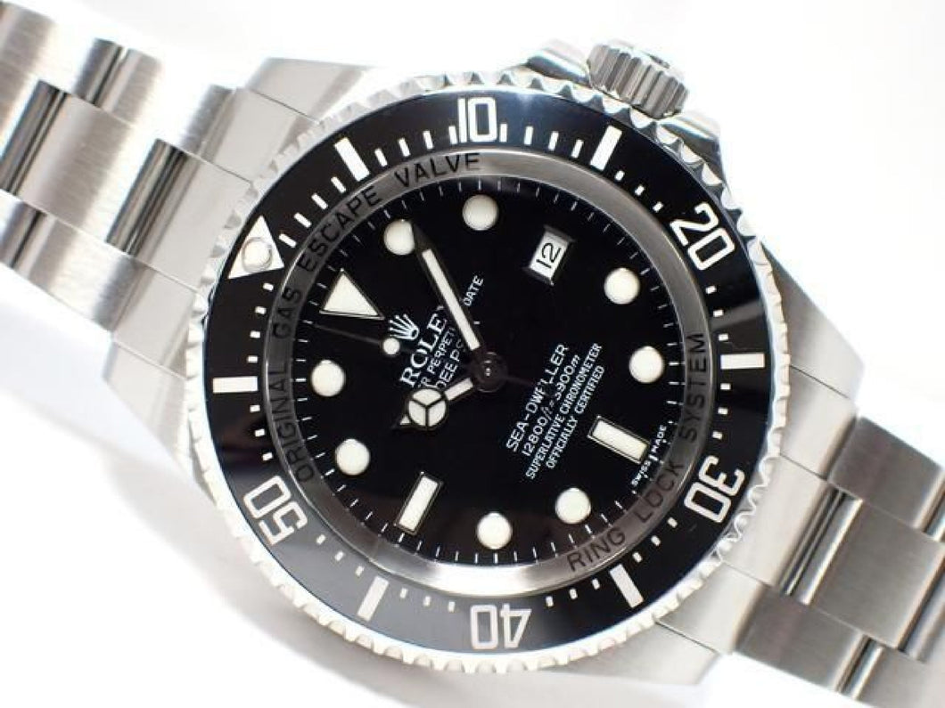 ROLEX Sea-Dweller Deepsea black 116660 M series '08 Mens 186226205 hannari-shop