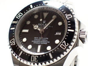 ROLEX Sea-Dweller Deepsea black 116660 M series '08 Mens 186226205 hannari-shop