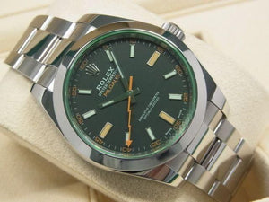 ROLEX Milgauss  black Dial 116400GV '22 purchased Mens 186262958 hannari-shop