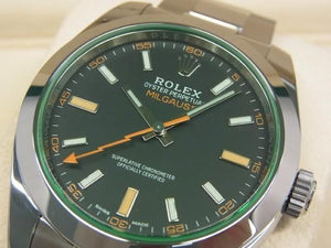 ROLEX Milgauss  black Dial 116400GV '22 purchased Mens 186262958 hannari-shop