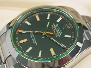 ROLEX Milgauss  black Dial 116400GV '22 purchased Mens 186262958 hannari-shop
