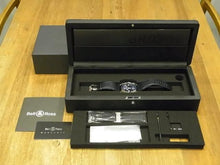 BELL & ROSS BR0392 blue Steel 42 MM BR0392-BLU-ST/SCA Mens 186283241 hannari-shop