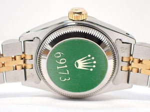 ROLEX Womens Datejust champagne 18KYG combination R series '89 Womens 186296591 hannari-shop
