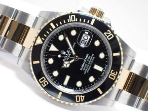 ROLEX Submariner date SS xYG combination black 126613LN '23 Mens 186306344 hannari-shop