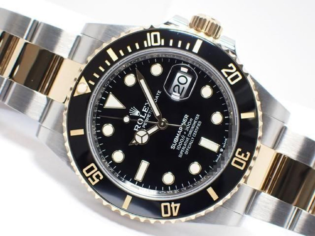 ROLEX Submariner date SS xYG combination black 126613LN '23 Mens 186306344 hannari-shop