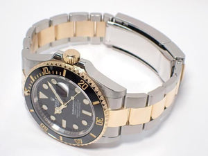 ROLEX Submariner date SS xYG combination black 126613LN '23 Mens 186306344 hannari-shop