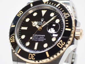 ROLEX Submariner date SS xYG combination black 126613LN '23 Mens 186306344 hannari-shop
