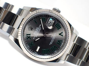 ROLEX Datejust 36 Slate Roman Oyster Bracelet Ref.126234 '24 Mens 186325017 hannari-shop
