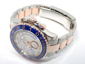 ROLEX YACHT-MASTERII SS x Everose Gold combination Benz Hand 116681 '20 Mens 186470238 hannari-shop