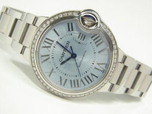 CARTIER Ballon Bleu 33 MM bezel diamond W4BB0028 Womens 186497711 hannari-shop